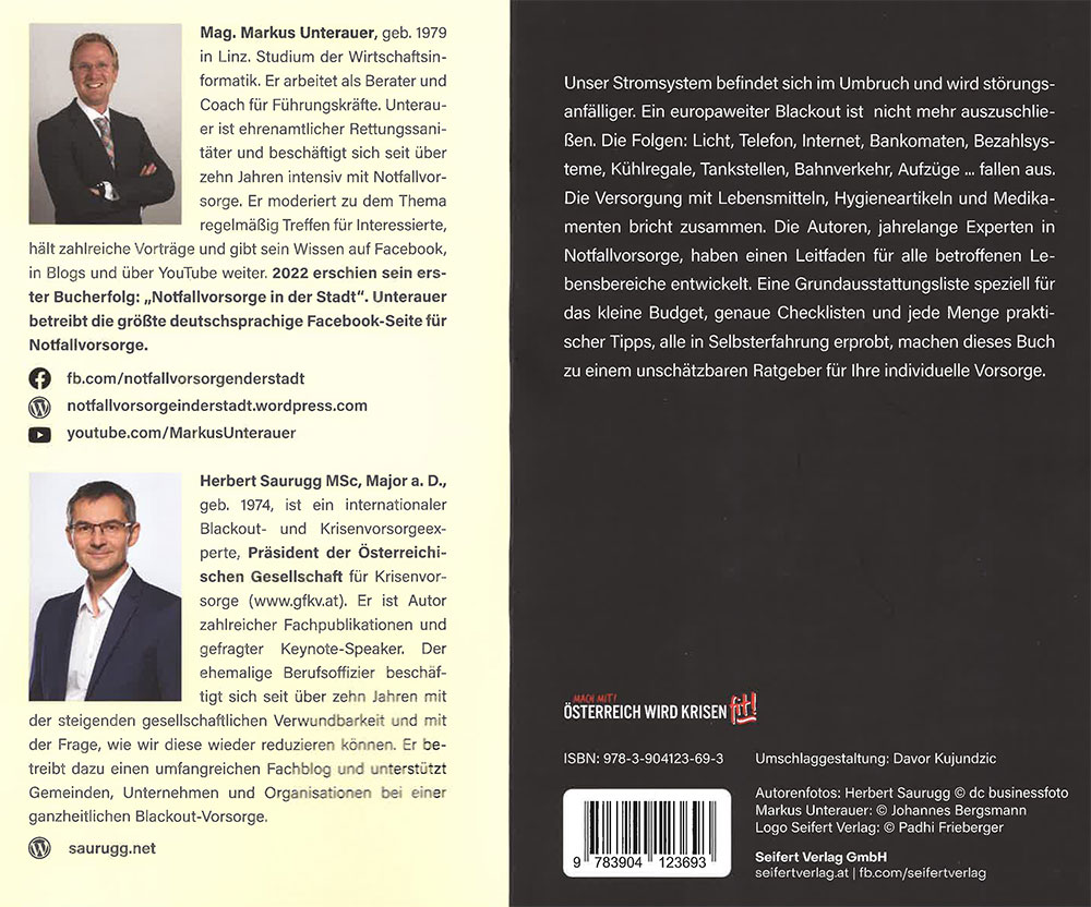 Markus Unterauer und Herbert Saurugg