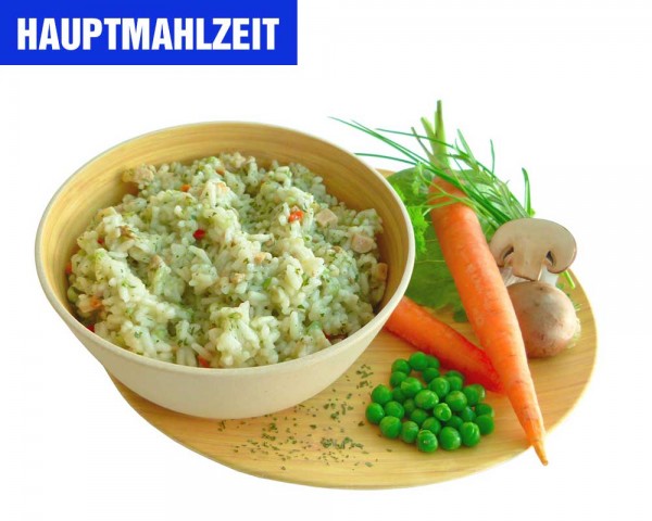Hühnerrisotto mit Gemüse