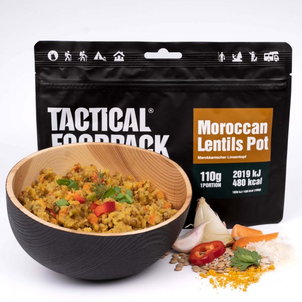 Marokkanischer Linsentopf | Moroccan Lentils Pot