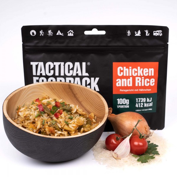 Reisgericht mit Hühnchen | Chicken and Rice